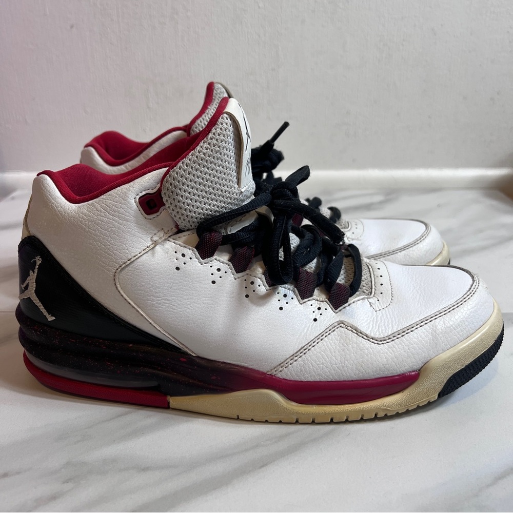 Air Jordan Flight Origin 2 Men's Size 8 WHITE CHICAGO RED BLACK NIKE 705155-101